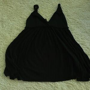 Elegant Black Mini Dress